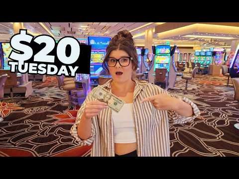 Putting The $20 Slot Strategy To The Test in Vegas!
