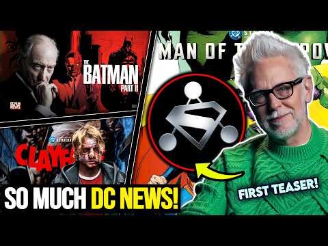 YES!! Man of Tomorrow First Look, Clayface Trailer 'THIS WEEK', The Batman 2 Casting & MORE!