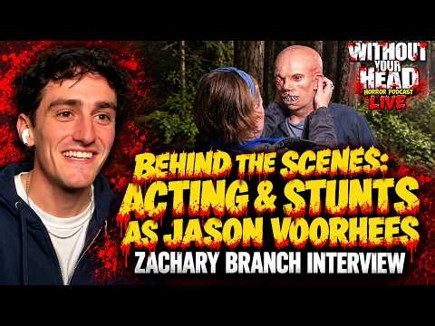 Crystal Lake Behind the Scenes: Acting and Stunt Work as Jason Voorhees | Zachary Branch interview