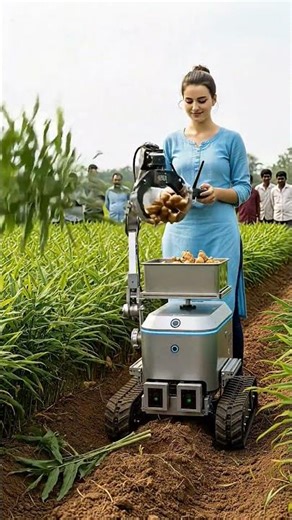 Perfect harvesting process of ginger using an intelligent robot