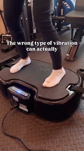 Not all vibration plates are created equal, and how the platform moves matters.