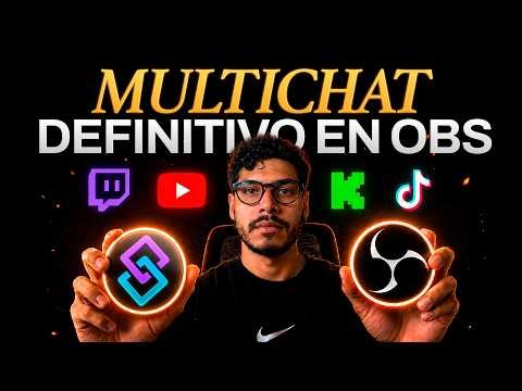 El mejor Chat Multistream GRATIS para OBS | Twitch, Kick, YouTube & TikTok 
