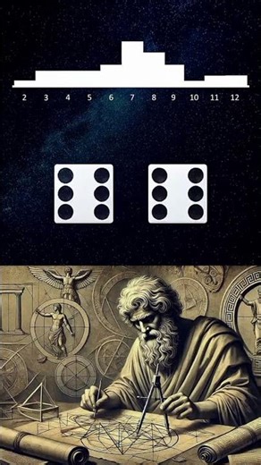 Why does 7 appear most often when rolling two dice? 🎲 | Probability Explained