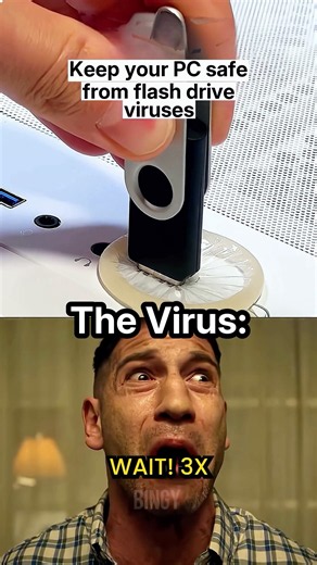 Virus Panics When It Sees My USB Port 💀