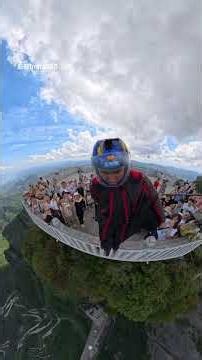 Humanity's fascination with flight has never waned. #WingsuitFlyingZhangShupeng