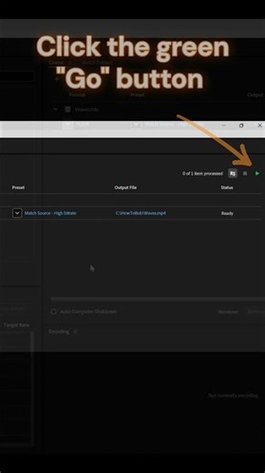 How to use Adobe Media Encoder to encode a video format #adobe #mediaencoder