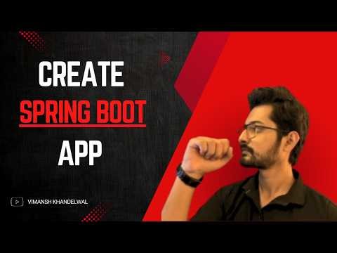 Create Your First Spring Boot Application | Step-by-Step Beginner Tutorial