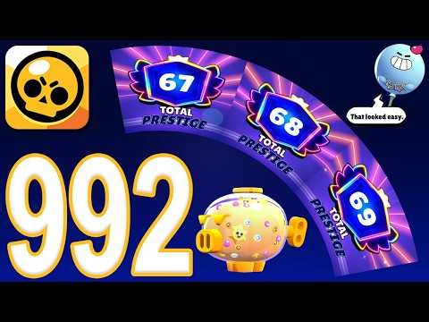 Brawl Stars - Gameplay Walkthrough Part 992 - Prestiges 67-69 (iOS, Android)