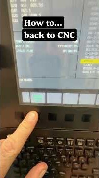 Loading a Program Into a Fanuc in 30 Seconds (USB Method) #fanuc #usb #cncprogram #programmer