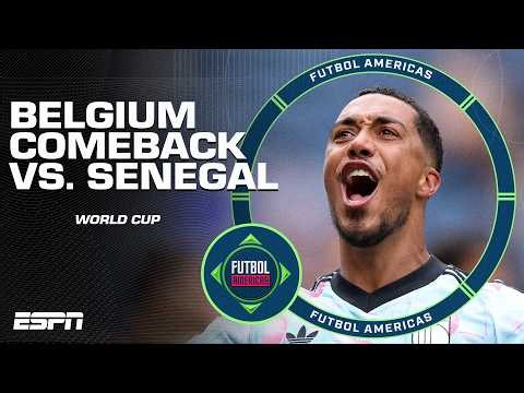 ‘BONKERS!’ Belgium reach World Cup last 16 after 5-goal thriller vs. Senegal | ESPN FC