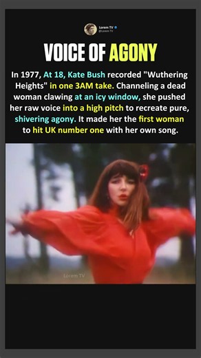 Kate Bush Made Chart History at 18