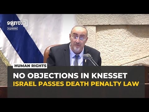 Israel approves law on public trials, death penalty for October 7 detainees