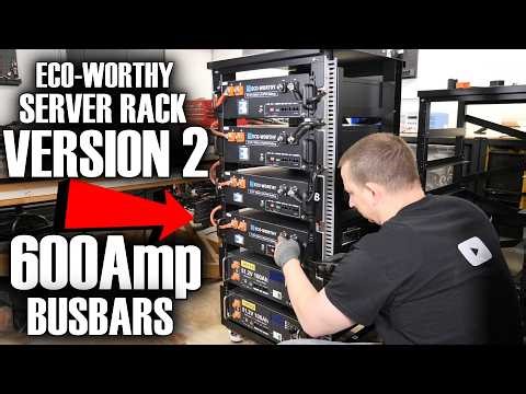 New ECO-WORTHY Rack with 600a Busbars!!!