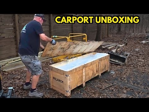 I Bought the Cheapest Carport from a Chinese Auction