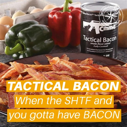 When the SHTF and you gotta have BACON! Find it here! ➡️ https://amzn.to/3xK3Kv3 . We may earn a small commission from the above link at no cost to you | SHTF Prepping & Homesteading Central