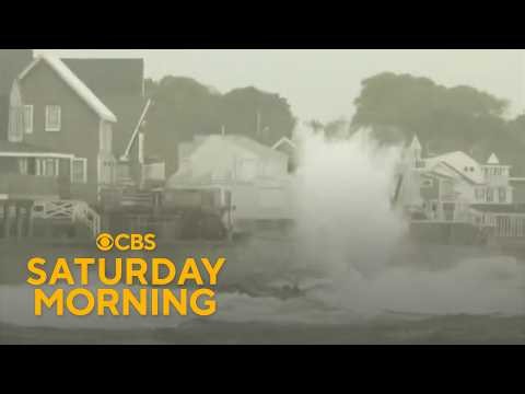Nor'easter dumps rain on East Coast while Hurricane Nolo threatens Hawaii