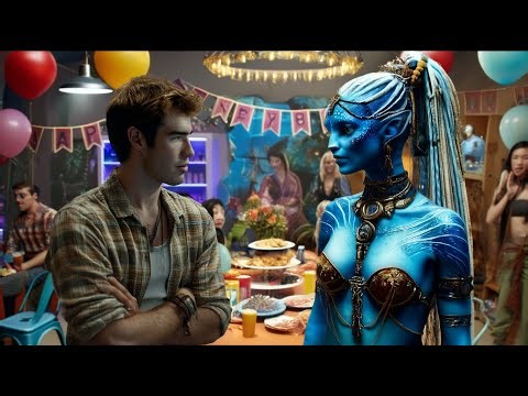 Beautiful Alien Woman Sent to Earth as a Birthday Present for a Human Man!| Alien Myths: Humans