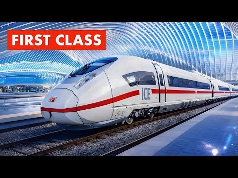First Class on Germany’s High-Speed ICE Train — Premium Experience or Overrated?