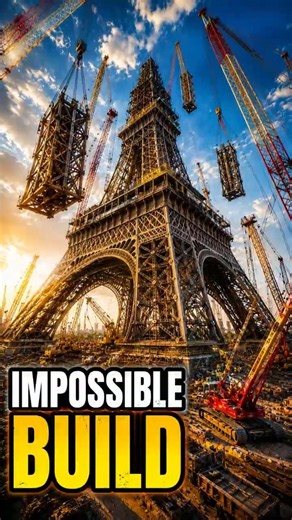 Watch the Eiffel Tower Rise in Seconds!