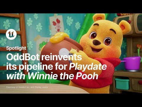 OddBot reinvents its animation pipeline for ‘Playdate with Winnie the Pooh’