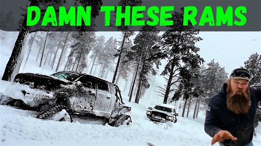 Off-road snow recoveries take a turn for the worst! 50,000 milestone!