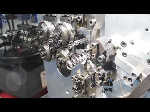 High Accuracy Automatic CNC Mini 0.5mm Max 2mm Spring Coiling Machine Compress Spring Making Machine
