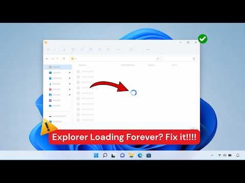 File Explorer Stuck at “Working on It”? Fix It on Windows 11
