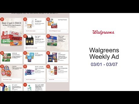 Walgreens Weekly Ad 03/01 - 03/07