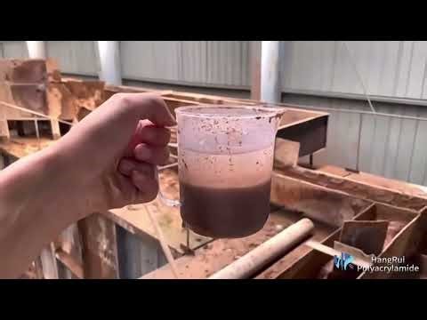 How does Polyacrylamide (PAM) clean water?#PAMProcess #WaterClarification #Flocculant