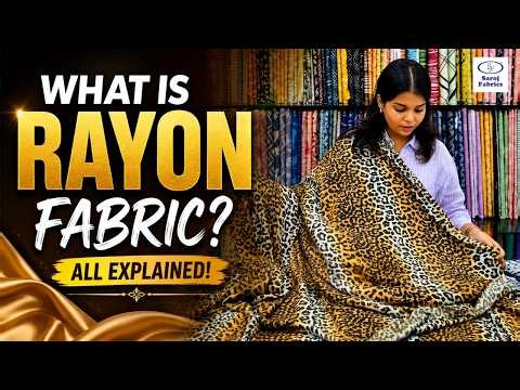 Learn Everything About Rayon Fabric – Types, Uses & Benefits! ✨ | Saroj Fabrics
