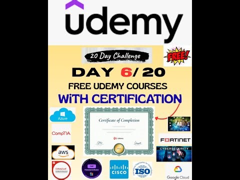 DAY 6/20 🚀 7 PREMIUM Udemy Courses FREE 🎓 | Hindi | #cybersecurity #ccna #ccnp #udemyfreecourses