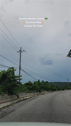 Jamaica's Weather Update today 🇯🇲 #jamaicantourguide #jamaica #fyp | jamaican tour guide
