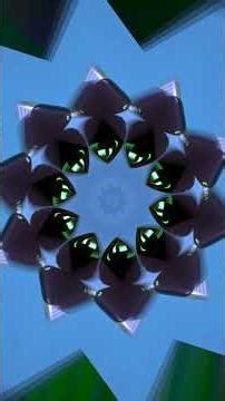 Trippy lava lamp kaleidoscope art