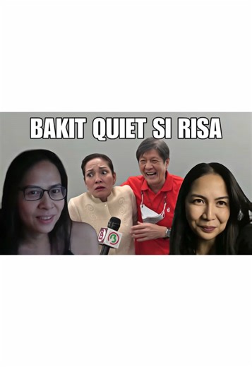 RISA AND HER IMMACULATE INSERTIONS 🥰 Kulay rosas ang kickback #prrd #dds #duterte #saraduterte #dutertelangmalakas👊