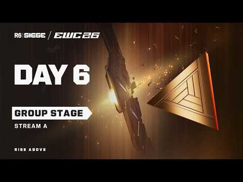 R6 Siege at EWC 26 - Day 6 - Group Stage // Stream A