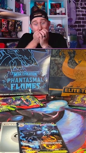 We pulled it.....MEGA CHARIZARD SIR!!! #charizard #phantasmalflames #pokemoncards