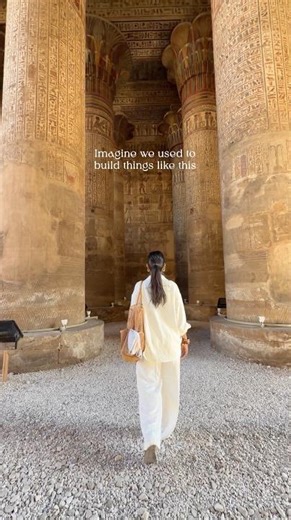 Kya mast temple hai😍✨New discovery in EGYPT #esnatemple #luxor #egypt