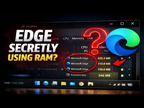 Your PC Is Slow? Stop Microsoft Edge Running in Background (Free Up RAM Fast)