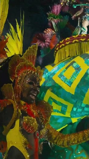 Watch Mangueira live now on our YouTube channel! #carnival #riosapucai #samba