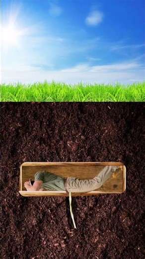 What to do if you wake up and are buried alive ￼