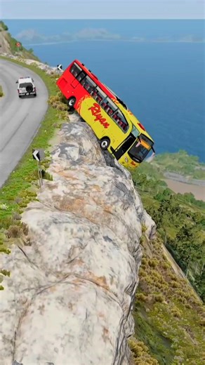 Realistic Car Crash BeamNG.drive |#135 💥 | Extreme Physics Simulation