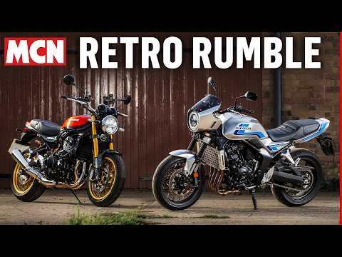 Honda CB1000F vs Kawasaki Z900RS SE | The ultimate retro test | MCN