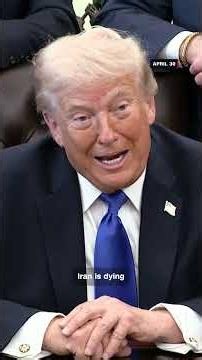 Trump repeatedly claims an Iran deal is near