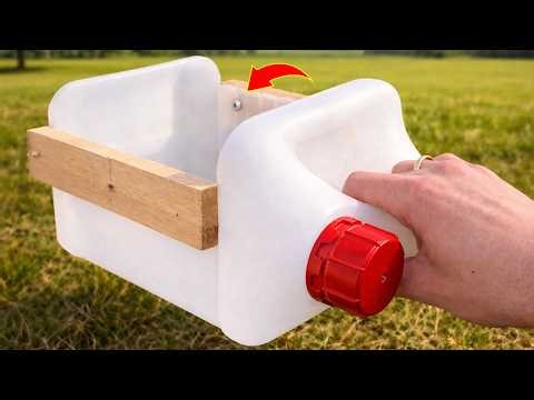 ♻️ Don’t Throw Away Old Plastic Cans 😱 Turn Them Into Something Useful!