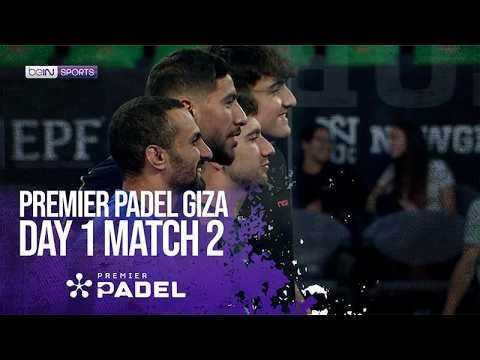 El Garhy/Aboulkassem vs Goñi/Goenaga | Premier Padel Giza HIGHLIGHTS | 04/13/2026 | beIN SPORTS USA
