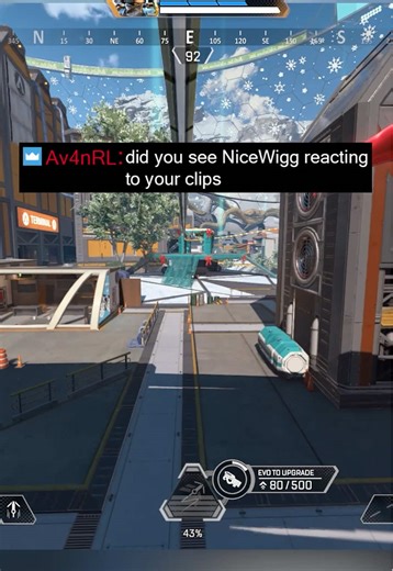 the apex goat @nicewigg reacted to our clips! #apexlegends #apexfunny #apexpredator #apexpathfinder #cau7ion