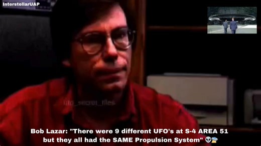 Bob Lazar: "There were 9 different UFO's at S-4 AREA 51 - They all had the SAME Propulsion System" 👽🛸"I was only assigned to work with one craft - the Sport Model."He reveals there were nine UFOs total at S4. One day the hangar bay doors opened, giving him a rare glimpse of the others."I only got a glimpse of other discs one time because the bay doors were open."But every single one used exactly the same propulsion system.What do you think this means? Is Bob Lazar telling the truth about S4? D