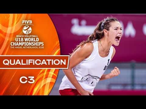 Qualification - Court 3 | Beach U18 World Championships 2026 | The Hague | 08.07.2026