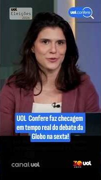 Eleições 2026: último debate entre Lula e Flávio Bolsonaro terá checagem em tempo real no UOL