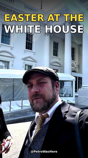 We ate Easter lunch at the White House